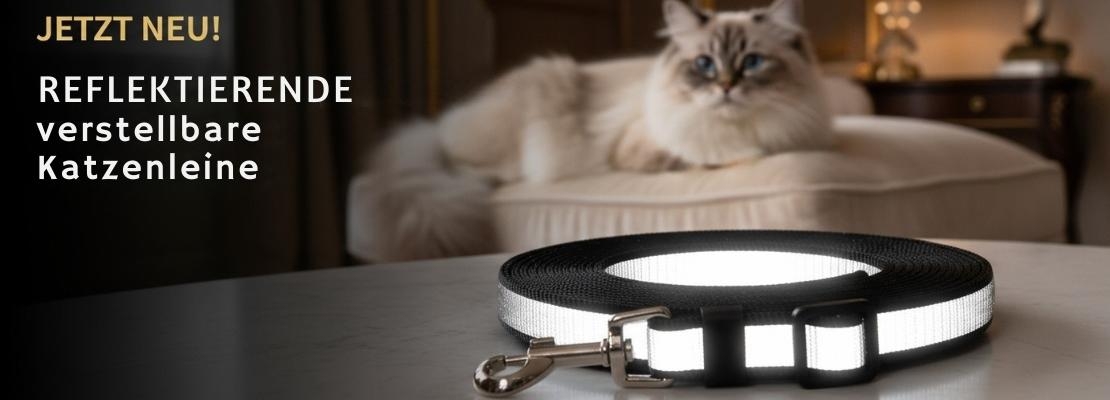 Katzenleine reflektierend